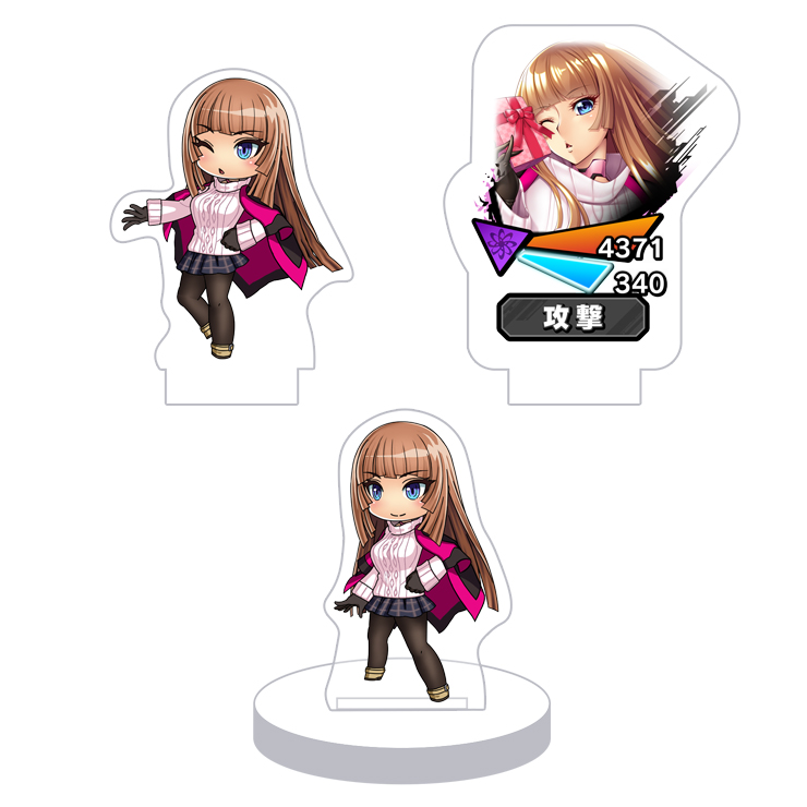 対魔忍RPG バトル画面セットキャラクターセット ver.【バレンタイン】甲河アスカ