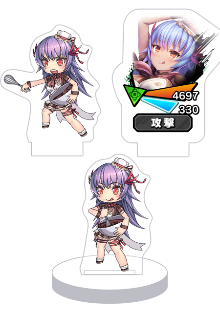 対魔忍RPG バトル画面セットキャラクターセット ver.【イタズラチョコ娘】ミナサキ