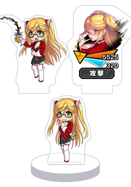 対魔忍RPG バトル画面セットキャラクターセット ver.【チョコ教師】高坂静流