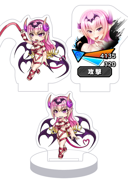 対魔忍RPG バトル画面セットキャラクターセット ver.【蕩けるチョコ】ミレイユ