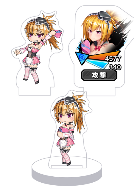 対魔忍RPG バトル画面セットキャラクターセット ver.【手作りチョコ】ドナ・バロウズ