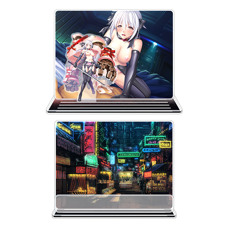 対魔忍RPGX ピックアップアクリルジオラマ ver.【バレンタイン】天宮紫水