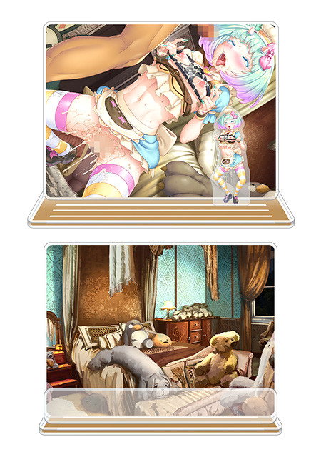 対魔忍RPGX ピックアップアクリルジオラマ ver.【わがままVD】レピタ・リッチスター