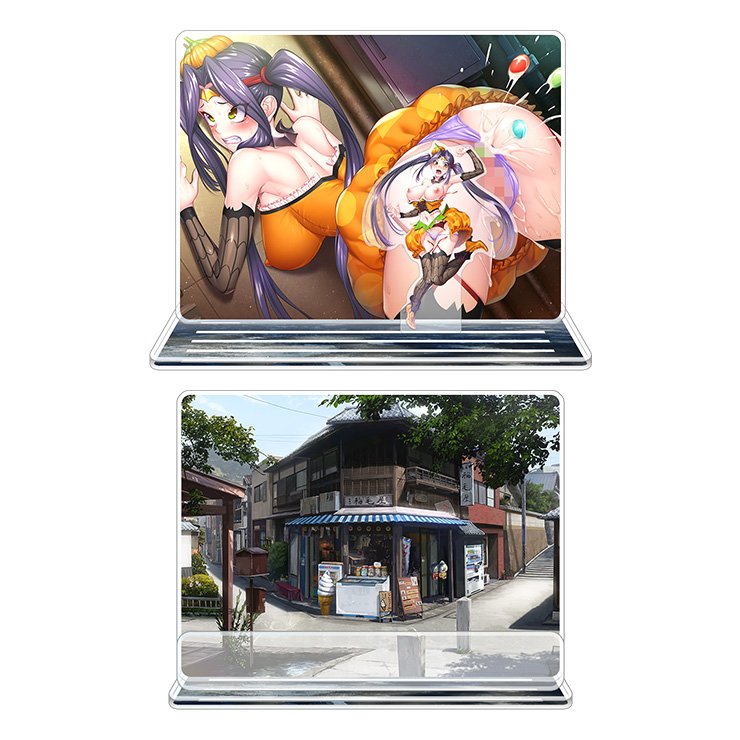 対魔忍RPGX ピックアップアクリルジオラマ ver.【堅物ハロウィン】弓走颯