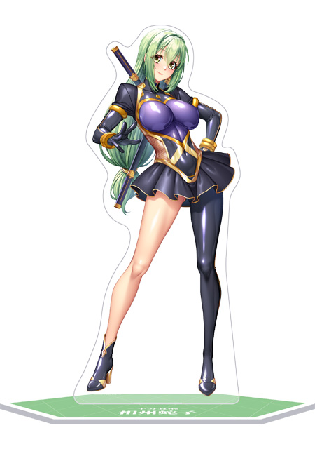 対魔忍RPG レンチキュラー3Dビッグアクリルスタンド【半分覚醒】相州蛇子