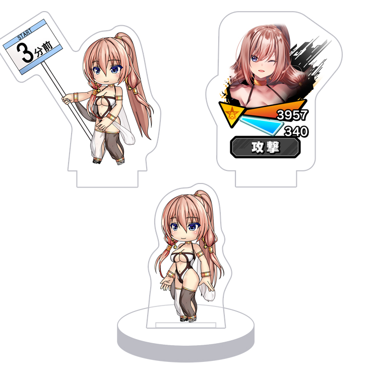 対魔忍RPG バトル画面セットキャラクターセット ver.【フラッグダンサー】ナディア