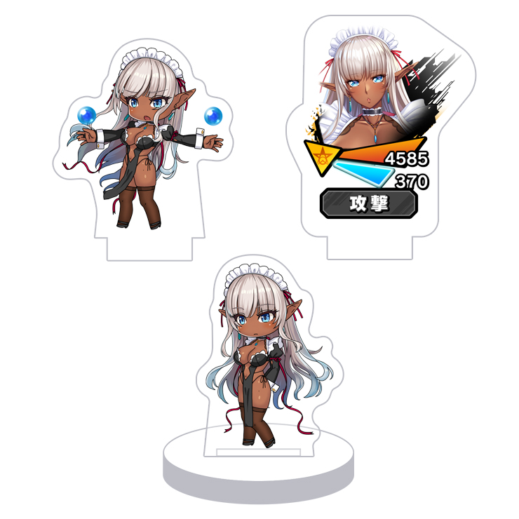 対魔忍RPG バトル画面セットキャラクターセット ver.【メイド】エレオノール