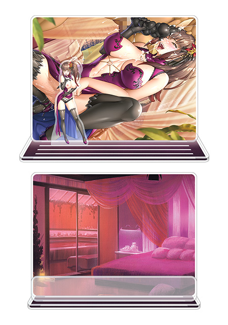 対魔忍RPGX ピックアップアクリルジオラマ ver.【夜会の涼風】星乃深月