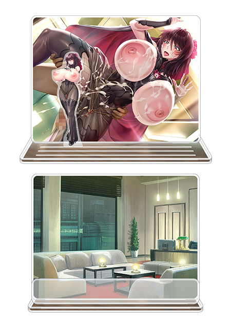 対魔忍RPGX ピックアップアクリルジオラマ ver.【夜会の幻影】水城不知火