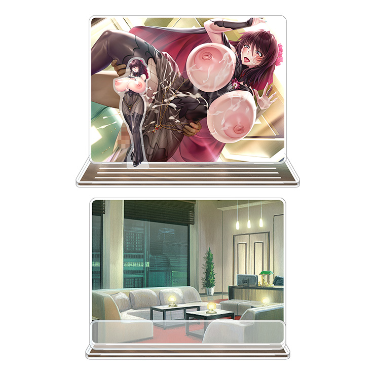 対魔忍RPGX ピックアップアクリルジオラマ ver.【夜会の幻影】水城不知火