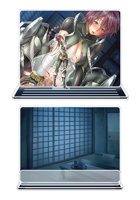 対魔忍RPGX ピックアップアクリルジオラマ ver.由利翡翠