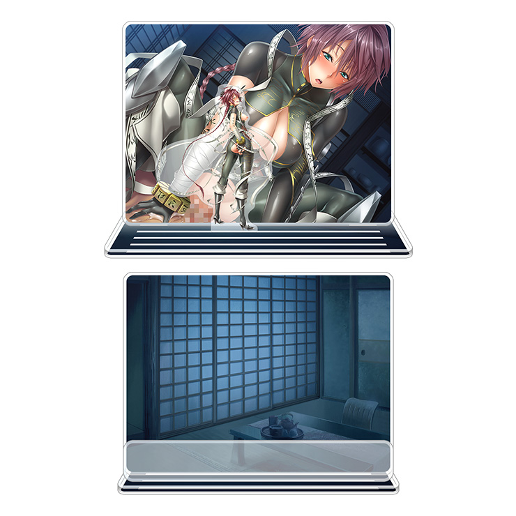 対魔忍RPGX ピックアップアクリルジオラマ ver.由利翡翠