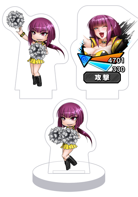 対魔忍RPG バトル画面セットキャラクターセット ver. 【凄惨なる女王蜂】朧