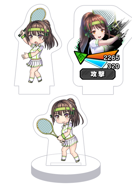 対魔忍RPG バトル画面セットキャラクターセット ver. 【頼られ助っ人】喜瀬 蛍