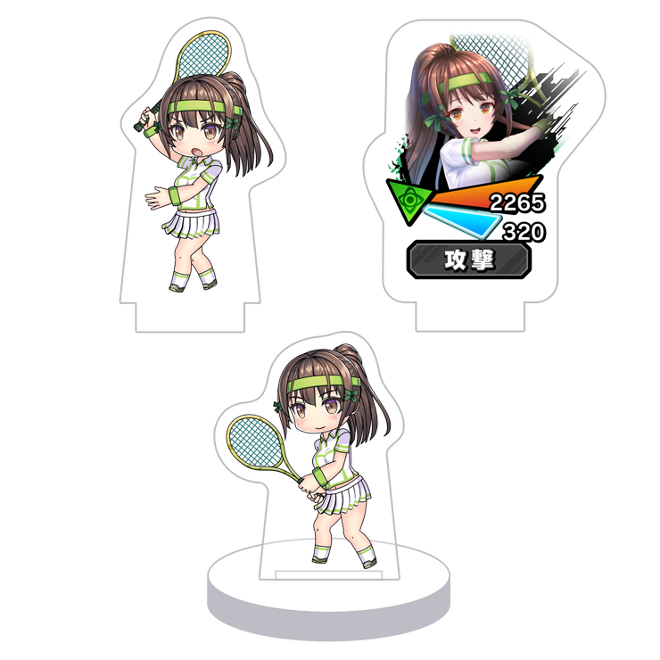 対魔忍RPG バトル画面セットキャラクターセット ver. 【頼られ助っ人】喜瀬 蛍