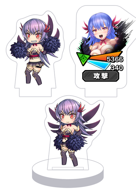 対魔忍RPG バトル画面セットキャラクターセット ver. 【応援屋】ミナサキ