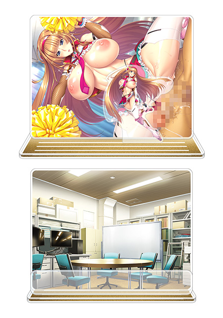 対魔忍RPGX ピックアップアクリルジオラマ ver.【高機動チア兵装】甲河アスカ