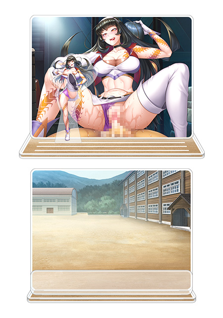 対魔忍RPGX ピックアップアクリルジオラマ ver.【戦慄のチア】相馬成美