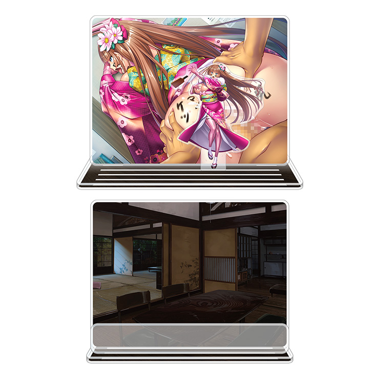 対魔忍RPGX ピックアップアクリルジオラマ ver.【新年満喫】甲河アスカ