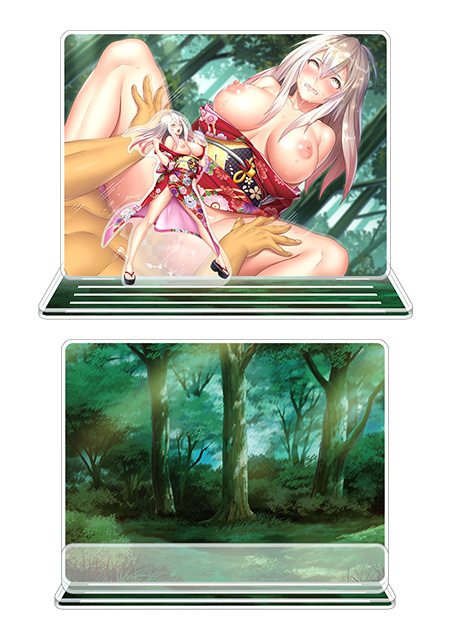 対魔忍RPGX ピックアップアクリルジオラマ ver.【稽古初め】眞田焔