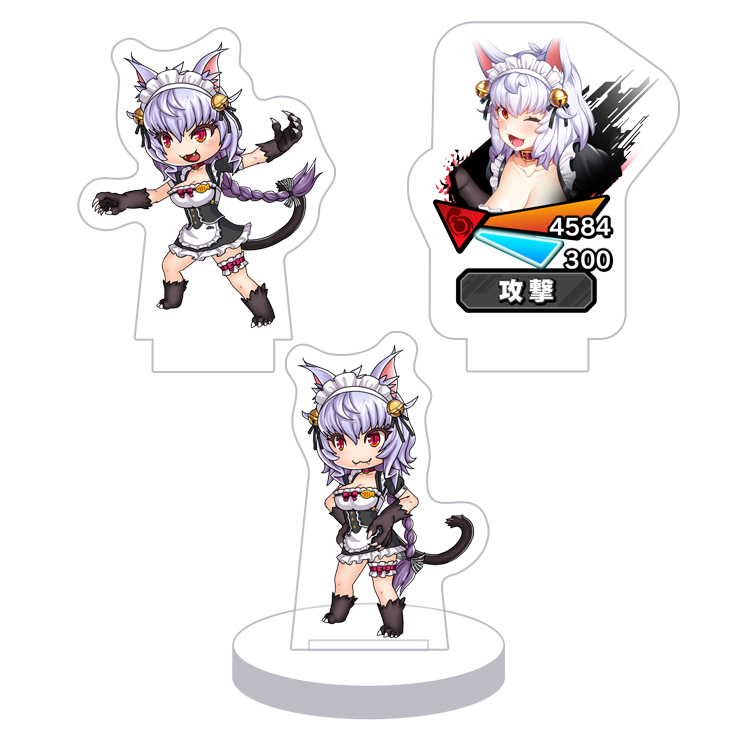 対魔忍RPG バトル画面セットキャラクターセット ver. 【猫耳メイド】クラクル