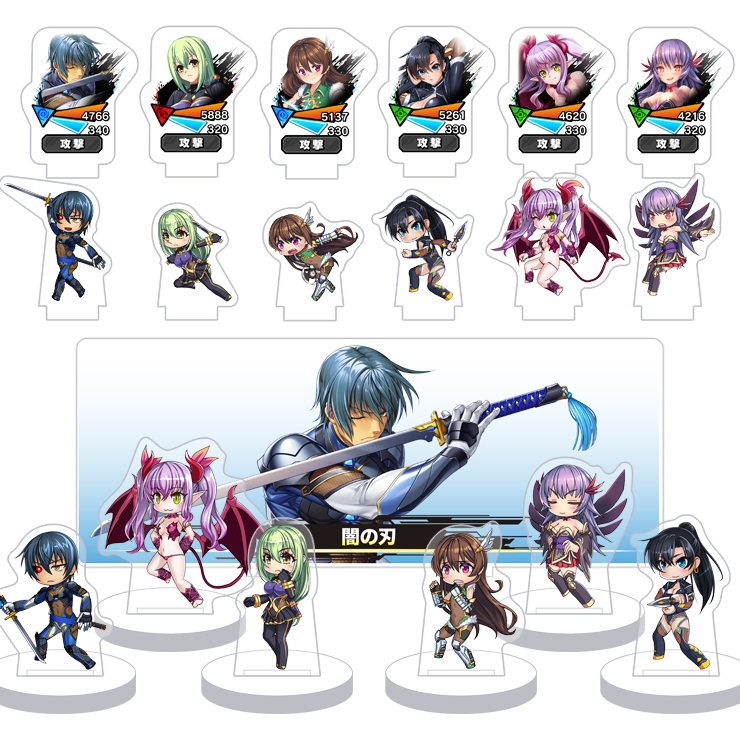 対魔忍RPG バトル画面セットキャラクタープレミアムセット vol.23 （全6種セット＋奥義演出カットインパーツ付属）