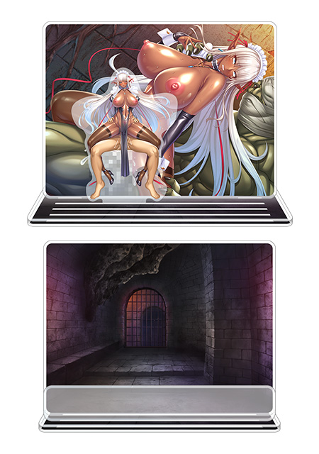 対魔忍RPGX ピックアップアクリルジオラマ ver.【メイド】エレオノール