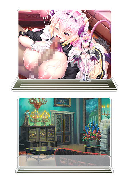 対魔忍RPGX ピックアップアクリルジオラマ ver.【メイドアドリーム】ミレイユ