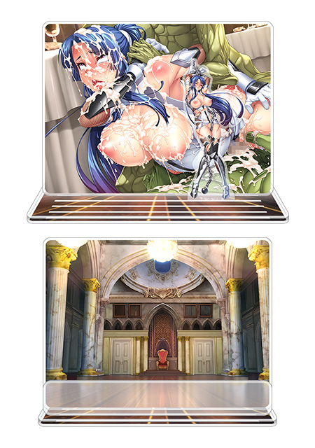 対魔忍RPGX ピックアップアクリルジオラマ ver.【剛力無双】八津紫