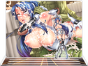 対魔忍RPGX ピックアップアクリルジオラマ ver.【剛力無双】八津紫