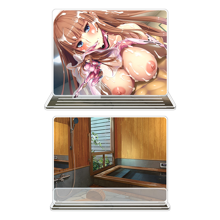 対魔忍RPGX ピックアップアクリルジオラマ ver.【鋼鉄の対魔忍】甲河アスカ