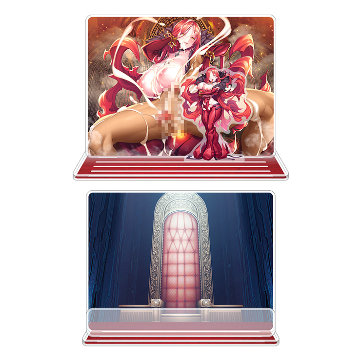 対魔忍RPGX ピックアップアクリルジオラマ ver.【獄炎の女王】アスタロト