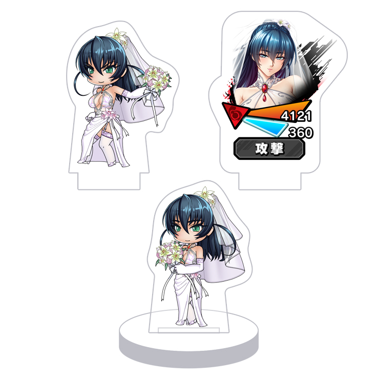 対魔忍RPG バトル画面セットキャラクターセット ver. 【６月の花嫁】井河アサギ