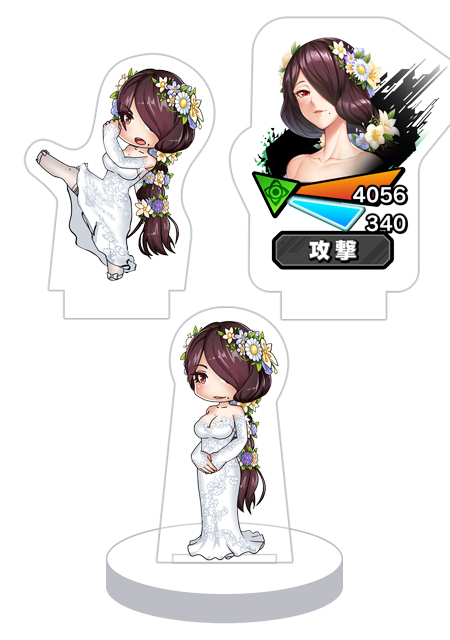 対魔忍RPG バトル画面セットキャラクターセット ver. 【花嫁秘書】ふうま災禍