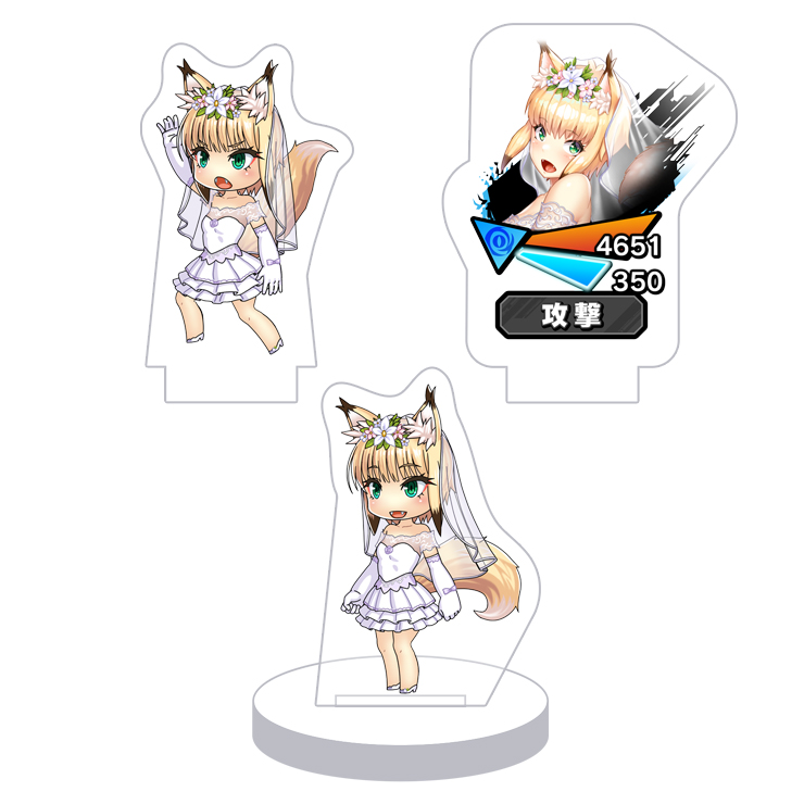 対魔忍RPG バトル画面セットキャラクターセット ver. 【花嫁妖狐】ブリジット