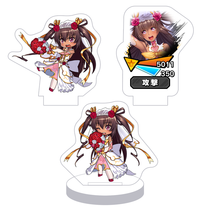 対魔忍RPG バトル画面セットキャラクターセット ver. 【雷撃の花嫁】水城ゆきかぜ
