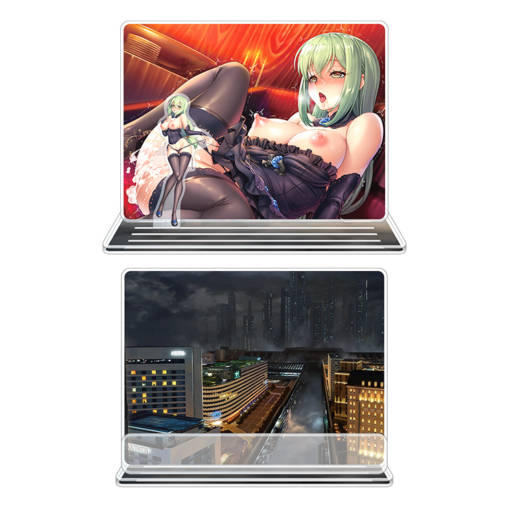 対魔忍RPGX ピックアップアクリルジオラマ ver.【6月の花嫁】相州 蛇子