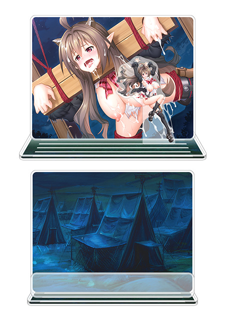 対魔忍RPGX ピックアップアクリルジオラマ ver.【桜嵐舞闘】リーナ