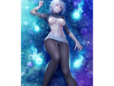 対魔忍RPGX 天宮紫水 B2タペストリー～肝試しで強がる彼を甘やかし誘惑エッチ ドラマCD付き～