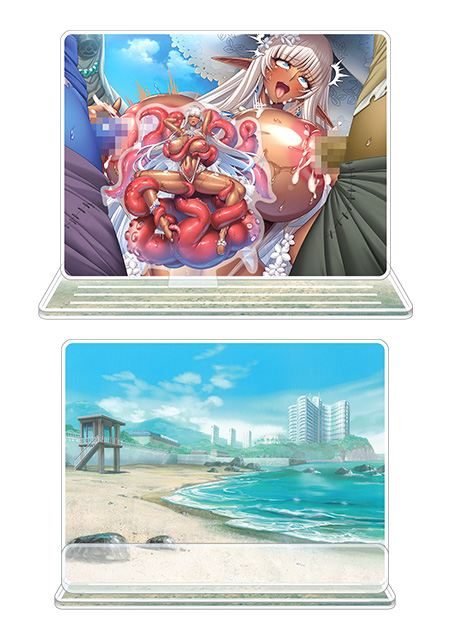 対魔忍RPGX ピックアップアクリルジオラマ ver.【水辺の闇妖精】エレオノール