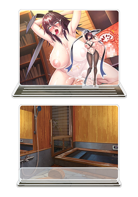対魔忍RPGX ピックアップアクリルジオラマ ver.【破魔の巨鎚】水城不知火