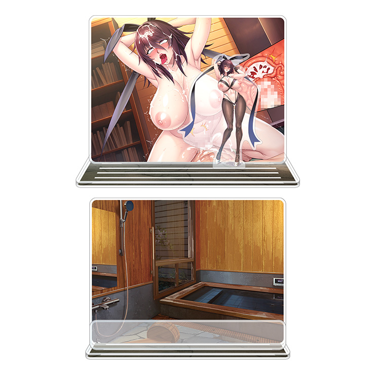 対魔忍RPGX ピックアップアクリルジオラマ ver.【破魔の巨鎚】水城不知火