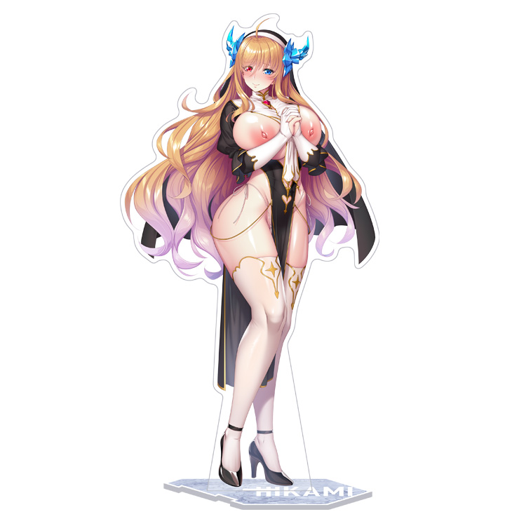 対魔忍RPGX 【煌めく双氷】氷神きらら ver.シスター ビッグアクリルスタンド