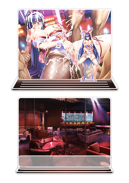 対魔忍RPGX ピックアップアクリルジオラマ ver. 【正道を歩むバニー】秋山凜子