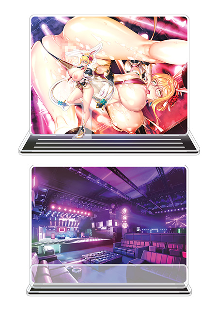 対魔忍RPGX ピックアップアクリルジオラマ ver. 【常夏バニー】高坂 静流