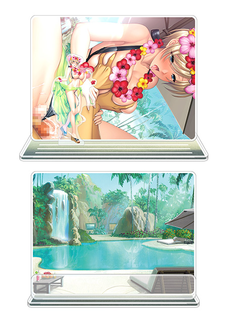 対魔忍RPGX ピックアップアクリルジオラマ ver. 【プールサイドミストレス】レティシア