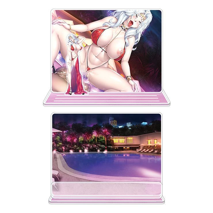 対魔忍RPGX ピックアップアクリルジオラマ ver. 【水着】紅血卿カーラ