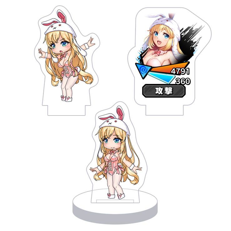 対魔忍RPG バトル画面セットキャラクターセット ver. 【甘えんぼウサちゃん】ミュルヌ