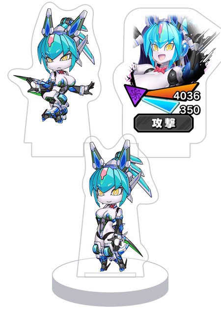 対魔忍RPG バトル画面セットキャラクターセット ver. 【超高性能兎兵装】アーネテス