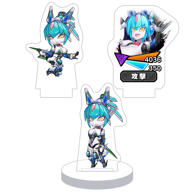対魔忍RPG バトル画面セットキャラクターセット ver. 【超高性能兎兵装】アーネテス